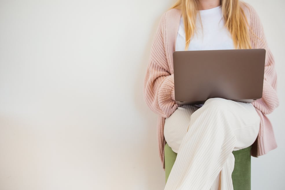 Woman Working from Home